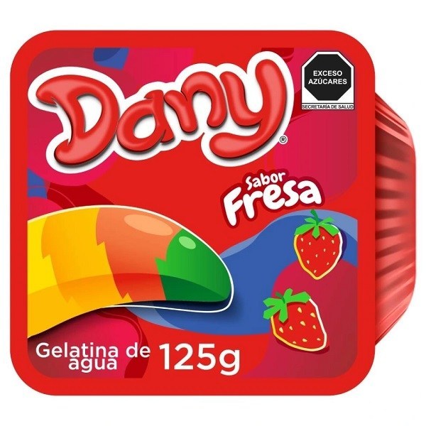 GELATINA DANY 125 GR FRESA