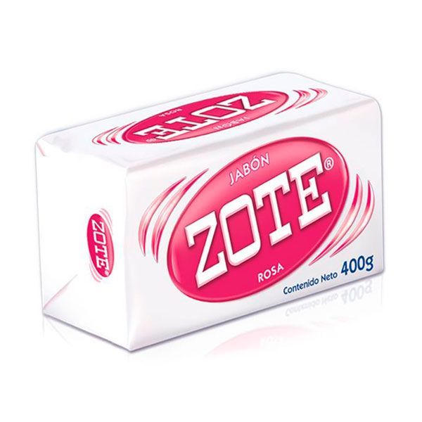 JABON ZOTE 400 GR ROSA