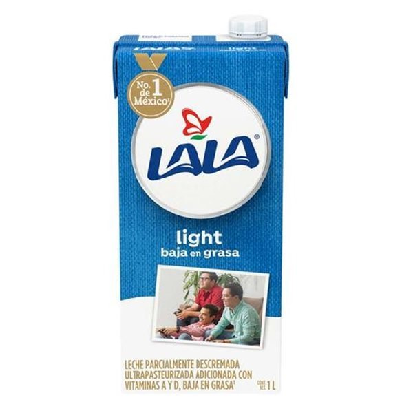 LECHE LALA LIGHT 1 LITRO UHT