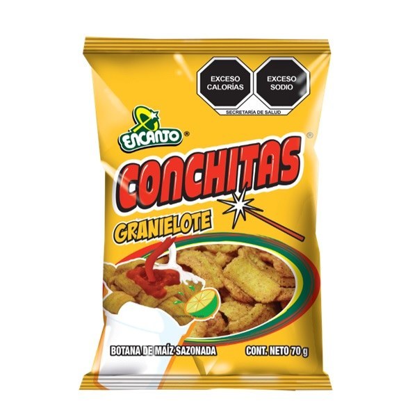 CONCHITAS GRANIELOTE ENCANTO C/10 70 GR