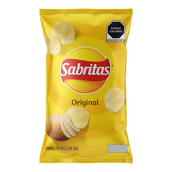 PAPA SABRITAS SAL PAQ C/10 DE 45 GR