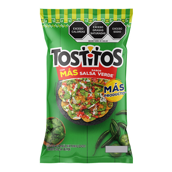 TOSTITOS SALSA VERDE C/10 70 GR