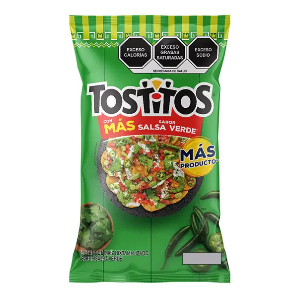TOSTITOS SALSA VERDE C/10 70 GR