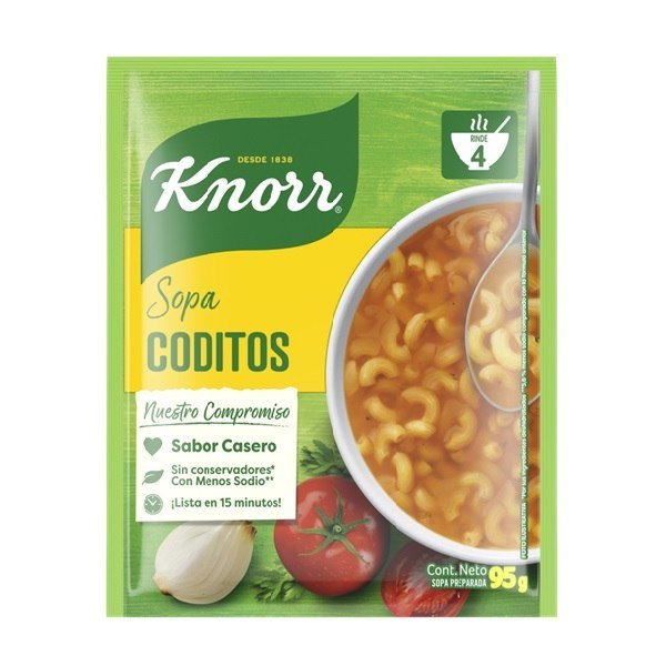 PASTA KNORR 85 GR CODITOS