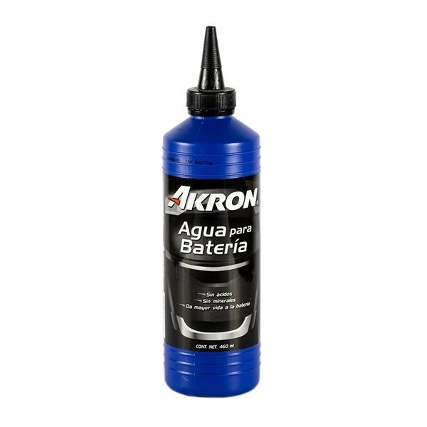 AGUA PARA BATERIA AKRON 460 ML