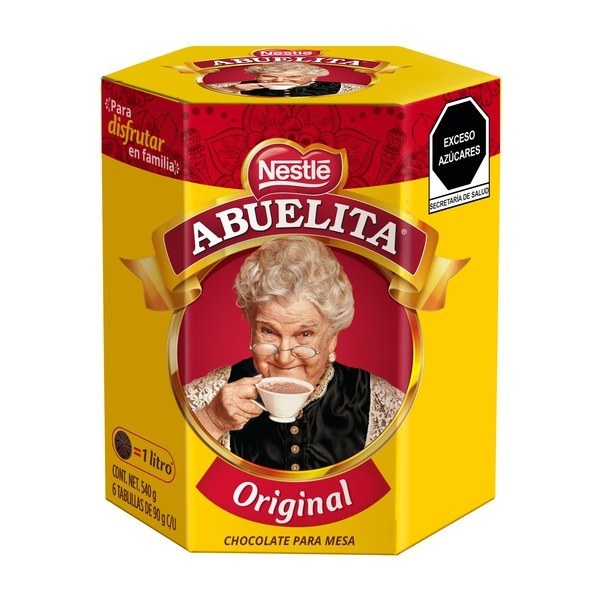 CHOCOLATE ABUELITA 540 GR C/6 PIEZAS