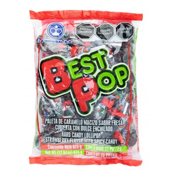 PALETA BEST POP C/25 PIEZAS