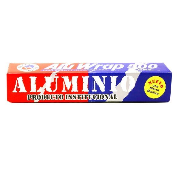 PAPEL ALUMUINIO ALUWRAP 500 GR