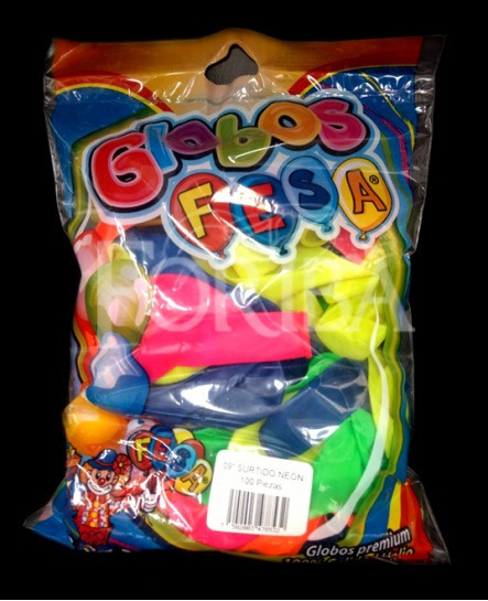 GLOBOS #9 NEON C/100 PZ