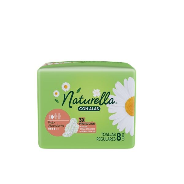 TOALLA NATURELLA CON ALAS C/8 PIEZAS