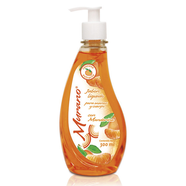 JABON LIQUIDO MURANO MANDARINA 300 ML