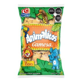 GALLETA ANIMALITOS GAMESA 500 GR