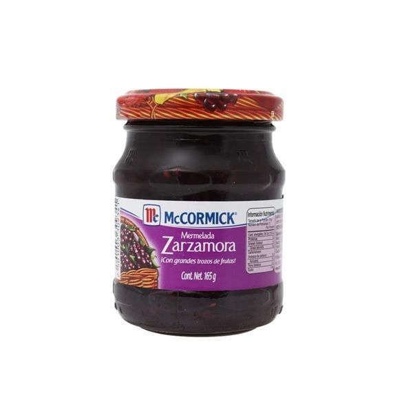 MERMELADA MCCORMICK ZARZAMORA 165 GR