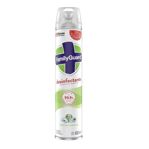 DESINFECTANTE FAMILY GUARD FRESCURA CAMPESTRE 400 ML