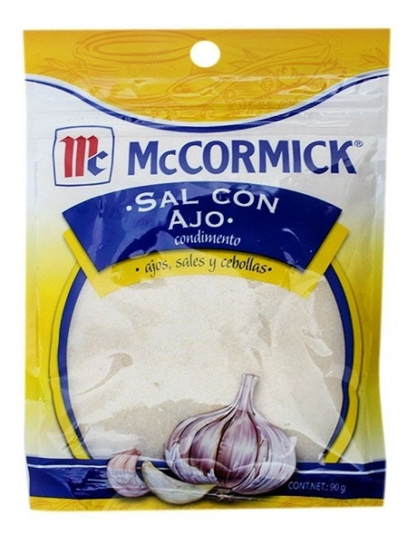 SAL CON AJO MCCORMICK 90 GR