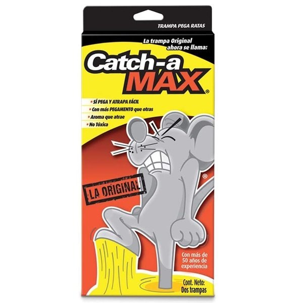 TRAMPA PARA RATA CATCH-A MAX C/2 PIEZAS