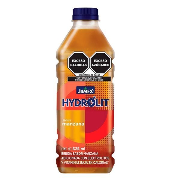 SUERO JUMEX HYDROLIT 625 ML MANZANA [5767] : Comercial Treviño