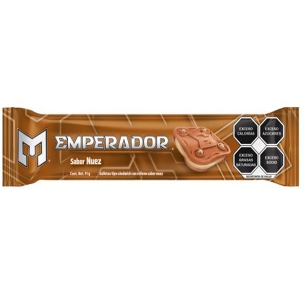 GALLETAS EMPERADOR 109 GR NUEZ