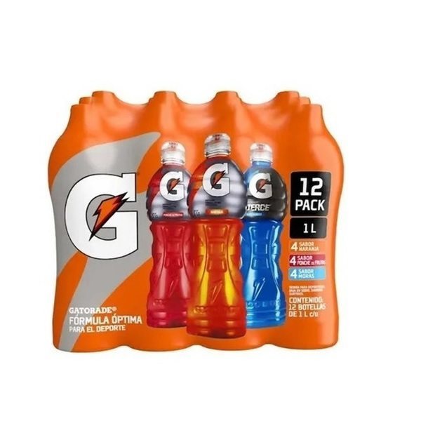 CAJA GATORADE SDO C/12 BOTES DE 350 ML