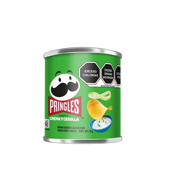 PAPA PRINGLES 37 GR CREMA Y CEBOLLA