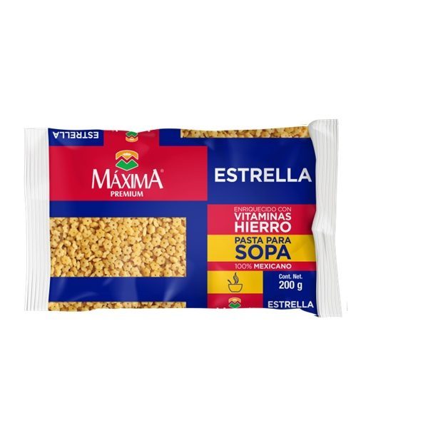 PASTA MAXIMA 200 GR SOPA CODO #2