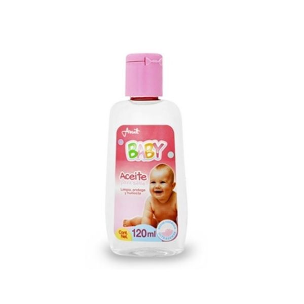 ACEITE PARA BEBE BABY AVANT 120 ML ROSA