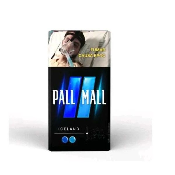 CIGARRO PALL MALL ICELAND 10 CAJ CON 20 PIEZAS CADA UNA