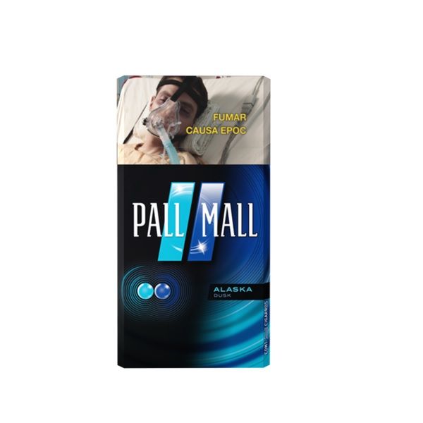 CIGARRO PALL MALL ALASKA DUSK CON 10 CAJETILLAS DE 20 CIGARR