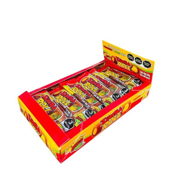 ZUMBA ROLL MANGO EXHIBIDOR CON 12 PIEZAS