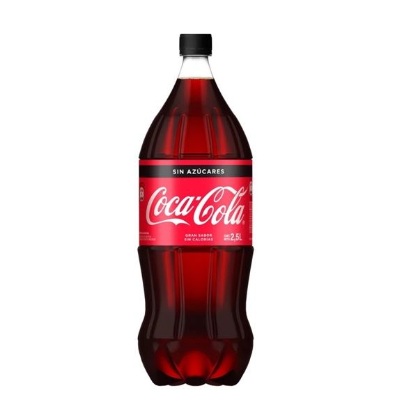 COCA COLA ZERO 2.5 LITROS PET