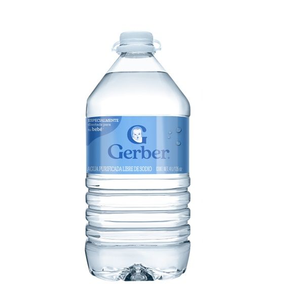 AGUA GERBER 4 LITROS