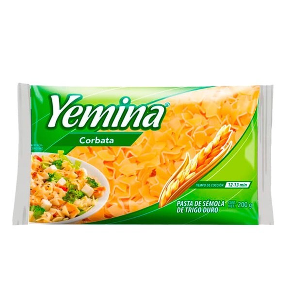 PASTA YEMINA 200 GR CORBATA