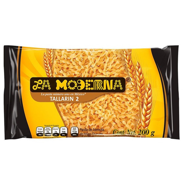 PASTA LA MODERNA 200 GR TALLARIN #2