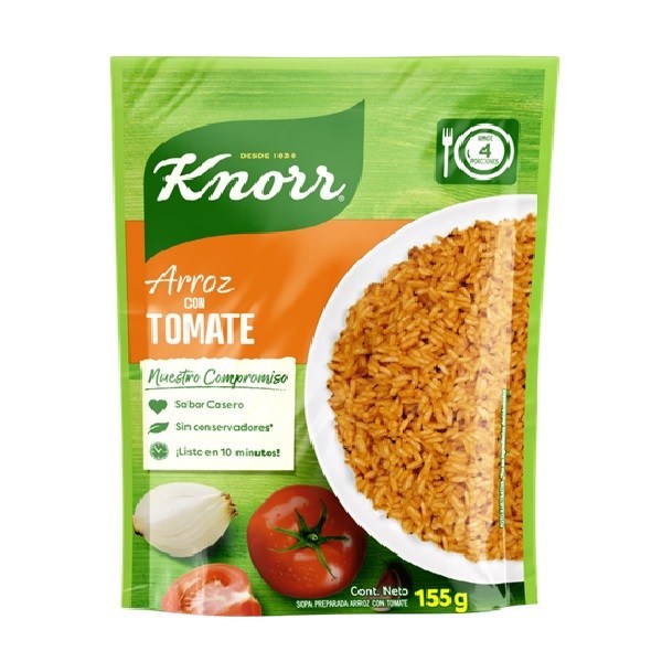 SOPA KNORR 155 GR ARROZ CON TOMATE