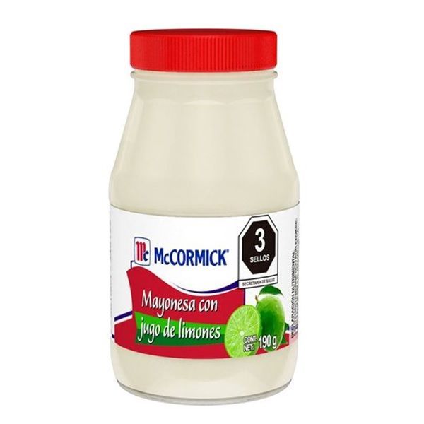 MAYONESA MCCORMICK LIMON 190 GR